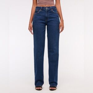 Abercrombie Curve Love Baggy Jeans